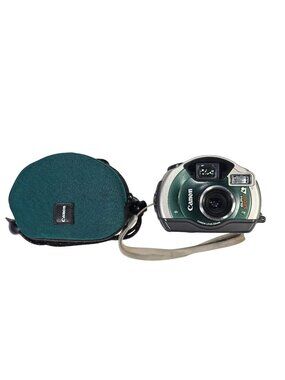 Canon Elph Sport Waterproof Point & Shoot 35mm Film Camera With Original Case